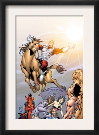 Alpha Flight #5 Cover: Major Mapleleaf And Alpha Flight by Clayton Henry Pricing Limited Edition Print image
