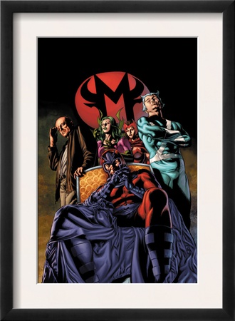 Civil War: House Of M #2 Cover: Magneto And Quicksilver by Mike Perkins Pricing Limited Edition Print image