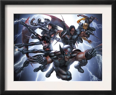 X-Force/Cable: Messiah War #1 Group: Wolverine by Mike Choi Pricing Limited Edition Print image