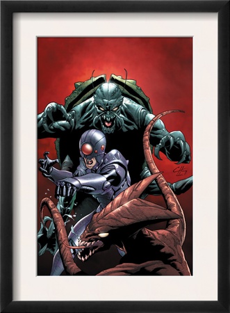 Heroes For Hire #11 Cover: Humbug, Miek And No-Name by Clayton Henry Pricing Limited Edition Print image