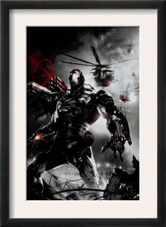 War Machine #2 Cover: War Machine by Francesco Mattina Pricing Limited Edition Print image