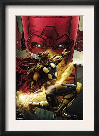 Beta Ray Bill: Godhunter #1 Cover: Beta-Ray Bill And Galactus by Patrick Zircher Pricing Limited Edition Print image