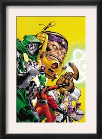 Fall Of The Hulks: Alpha #1 Cover: Dr. Doom by Ed Mcguiness Pricing Limited Edition Print image