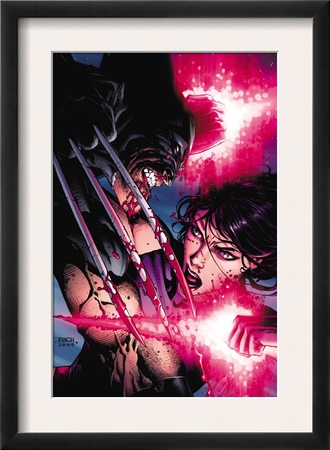 Psylocke #4 Cover: Psylocke And Wolverine by David Finch Pricing Limited Edition Print image
