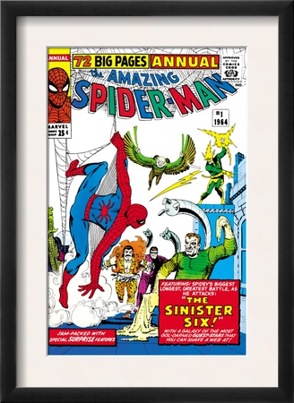 Amazing Spider-Man Annual #1 Cover: Spider-Man by Steve Ditko Pricing Limited Edition Print image
