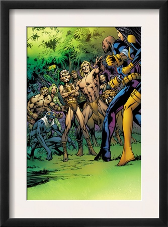 Uncanny X-Men #458 Group: Brainchild by Alan Davis Pricing Limited Edition Print image