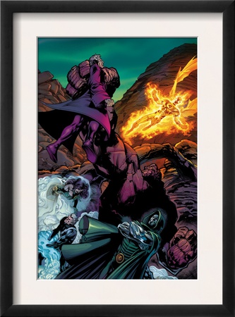 Fantastic Four: House Of M #3 Group: Dr. Doom by Scot Eaton Pricing Limited Edition Print image