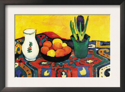 Still Life With Hyacinthe by Auguste Macke Pricing Limited Edition Print image