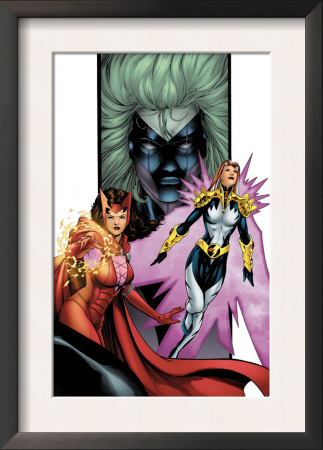 Avengers/Thunderbolts #2 Cover: Scarlet Witch, Songbirg And Vantage by Barry Kitson Pricing Limited Edition Print image