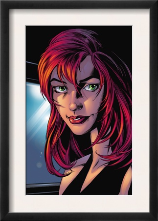 Ultimate Spider-Man #78 Headshot: Mary Jane Watson by Mark Bagley Pricing Limited Edition Print image