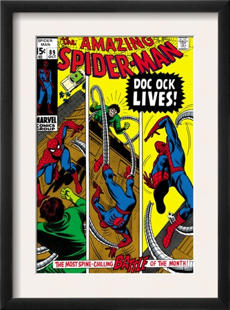 Amazing Spider-Man #89 Cover: Spider-Man And Doctor Octopus by Gil Kane Pricing Limited Edition Print image