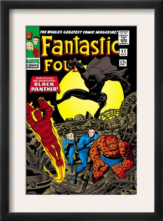 Fantastic Four #52 Cover: Mr. Fantastic by Jack Kirby Pricing Limited Edition Print image