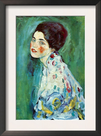 Portrait Of A Lady by Gustav Klimt Pricing Limited Edition Print image