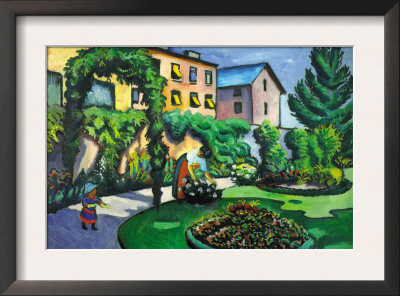 Garden Image by Auguste Macke Pricing Limited Edition Print image