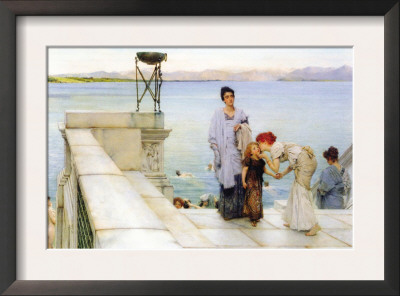 A Kiss by Sir Lawrence Alma-Tadema Pricing Limited Edition Print image