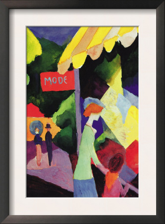 Fashion Window by Auguste Macke Pricing Limited Edition Print image