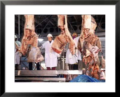 Workers At A Meatpacking Plant by Ed Lallo Pricing Limited Edition Print image
