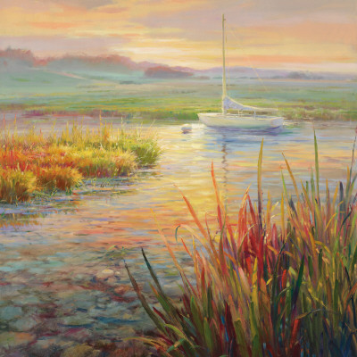 Sunset Marsh by Roberto Lombardi Pricing Limited Edition Print image