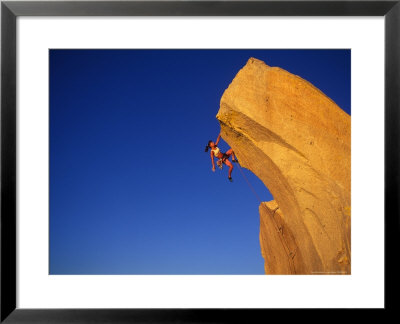 Woman Rock Climber by Greg Epperson Pricing Limited Edition Print image