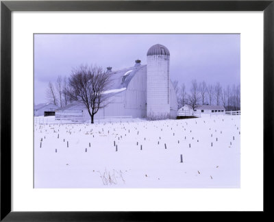 Winter Morning On Presque Isle Lighthouse On Lake Huron, Mi by Willard Clay Pricing Limited Edition Print image