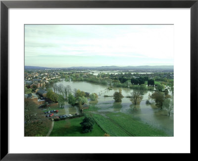 Floods, River Severn, Uk by Mike England Pricing Limited Edition Print image