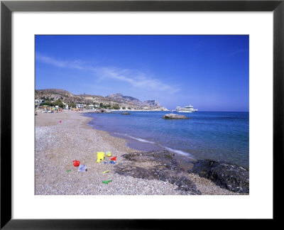 Beach At Stegna, Greece by Ian West Pricing Limited Edition Print image