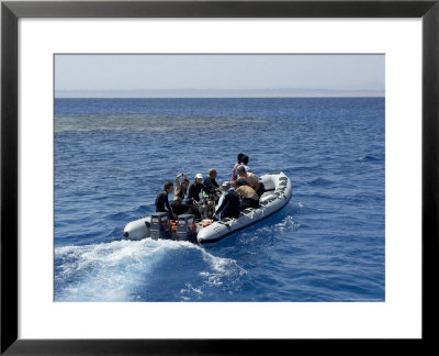 Dive Boat, Red Sea by Mark Webster Pricing Limited Edition Print image