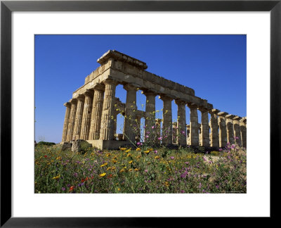 Temple E, Dating From 5Th Century Bc, Selinunte, Near Castelventrano, Sicily, Italy by Richard Ashworth Pricing Limited Edition Print image