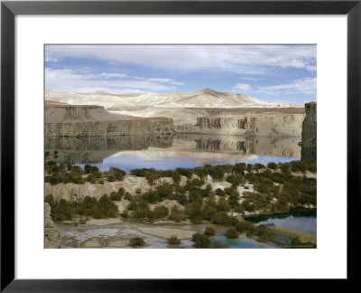 Band-I-Amir Lakes, Afghanistan by Sybil Sassoon Pricing Limited Edition Print image
