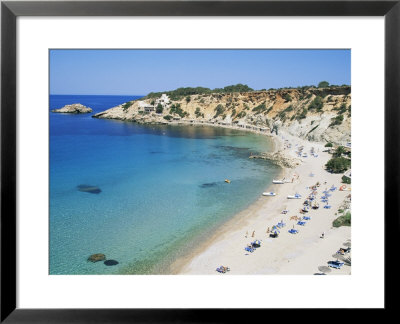 Beach, Cala D'hort, Ibiza, Balearic Islands, Spain, Mediterranean by Hans Peter Merten Pricing Limited Edition Print image