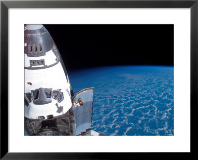 Space Shuttle Edeavour As Seen From The International Space Station by Stocktrek Images Pricing Limited Edition Print image