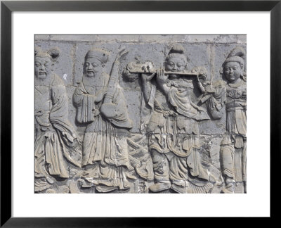 Taoist Bas Relief In Museum Of Choijin Lama, Mongolia by Keren Su Pricing Limited Edition Print image