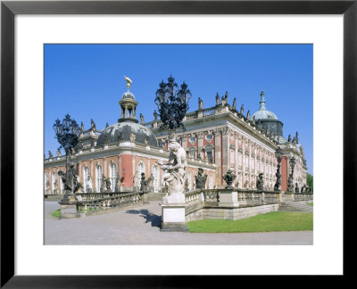 The New Palace In The Park Sanssouci, Potsdam, Brandenburg, Germany, Europe by Hans Peter Merten Pricing Limited Edition Print image