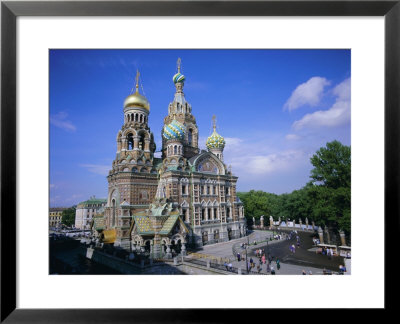 Church On Spilled Blood, Unesco World Heritage Site, St. Petersburg, Russia by Gavin Hellier Pricing Limited Edition Print image