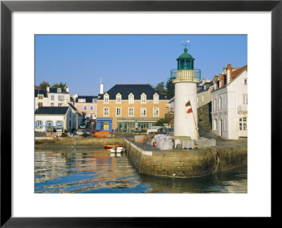 Port Sauzon, Belle-Ile-En-Mer, Breton Islands, Morbihan, France by J P De Manne Pricing Limited Edition Print image