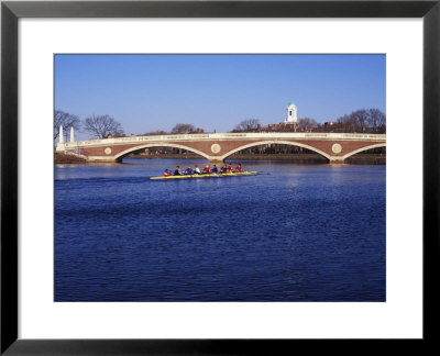 Sculling On The Charles River, Harvard University, Cambridge, Massachusetts by Rob Tilley Pricing Limited Edition Print image