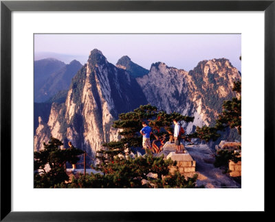 Hua Shan Sacred Mountain From East Peak, Shaanxi, China by Krzysztof Dydynski Pricing Limited Edition Print image