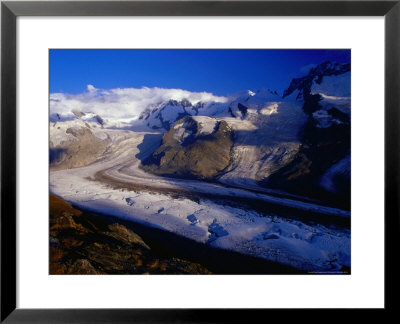 Gorner Glacier And Monte Rosa Massif, Valais, Switzerland by Gareth Mccormack Pricing Limited Edition Print image