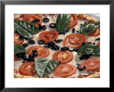 Fresh Italian Pizza At Patrizio Restaurant At Highland Park Village In Dallas, Texas by Richard Nowitz Pricing Limited Edition Print image