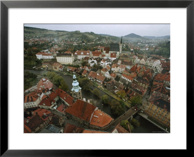 Telc Is A Town Protected By The National Trust by James L. Stanfield Pricing Limited Edition Print image