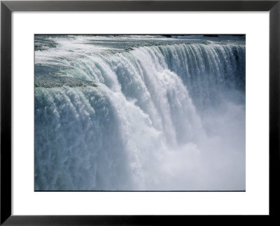 Cascade Of Water Thunders Over Niagara Falls by Skip Brown Pricing Limited Edition Print image