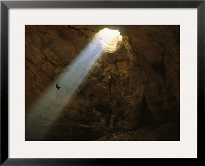 Ben Caddell Descends Majlis Al Jinn Cave by Stephen Alvarez Pricing Limited Edition Print image