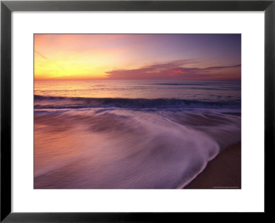 Sunset At Race Point Beach In Provincetown by Michael Melford Pricing Limited Edition Print image