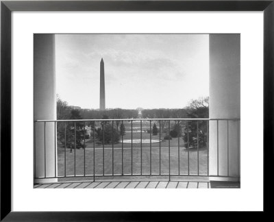 View From Balcony Of The White House by Thomas D. Mcavoy Pricing Limited Edition Print image