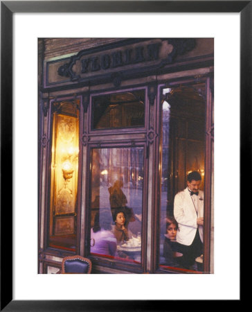 Cafe Florian, St. Mark's Square, Venice, Veneto, Italy by Bruno Barbier Pricing Limited Edition Print image