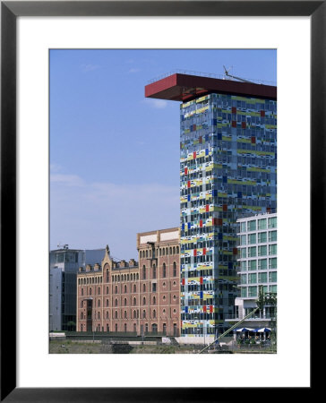 The Colorium Building By William Alsop At The Medienhafen, Dusseldorf, North Rhine Westphalia by Yadid Levy Pricing Limited Edition Print image