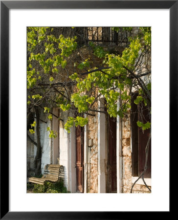 House Detail, Troianata, Kefalonia, Ionian Islands, Greece by Walter Bibikow Pricing Limited Edition Print image