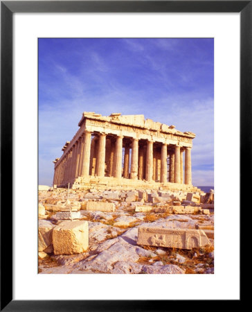 Parthenon On Acropolis, Athens, Greece by Bill Bachmann Pricing Limited Edition Print image