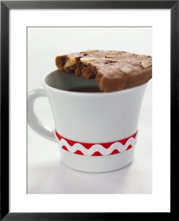 Chocolate Hazelnut Cookie On A Cup by Alena Hrbkova Pricing Limited Edition Print image