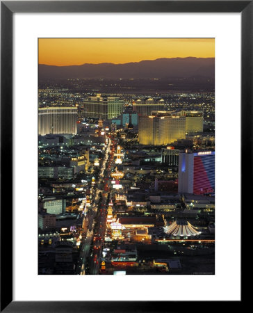 The Strip, Las Vegas, Nevada, Usa by Gavin Hellier Pricing Limited Edition Print image